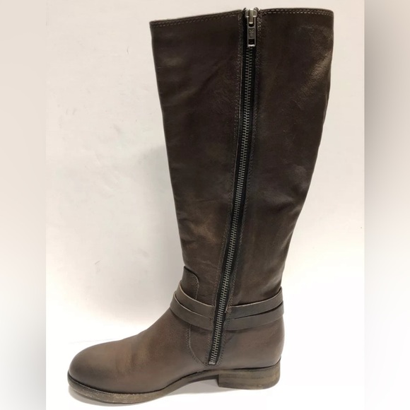 Frye Women’s Melissa Belted Tall Knee High Boot Size 6 M Extended - Picture 3 of 7